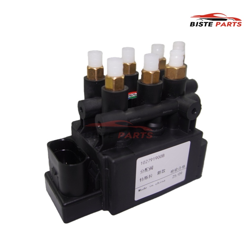 BISTE Air Suspension Valve Block for Tesla Model S & Model X (2016+) | Replaces 102791900B